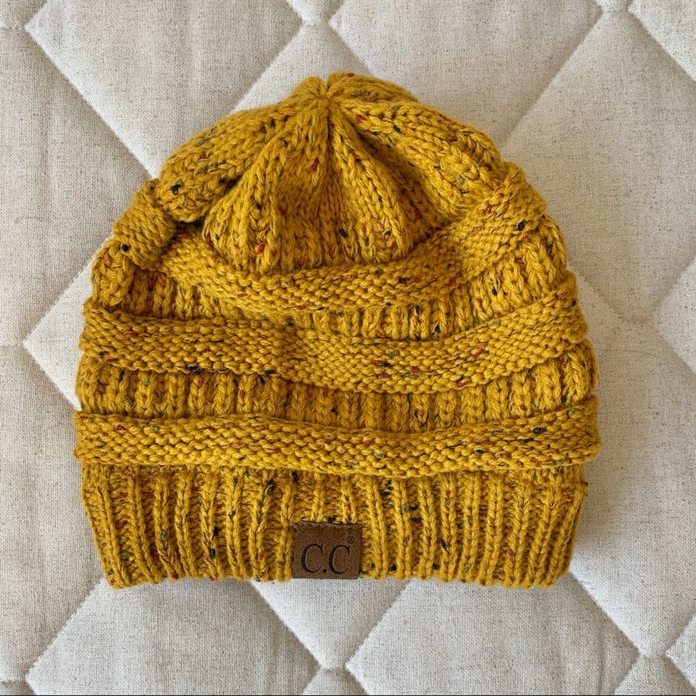 CC Yellow Winter Hat